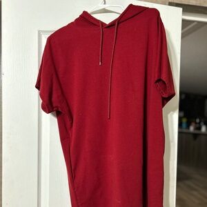 Hooded short sleeve